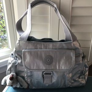KIPLING Monkey IS included felix metallic satchel